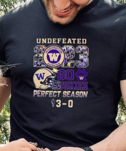 Official Undefeated 2023 Perfect Season 13 0 Go Huskies Washington Football Shirt