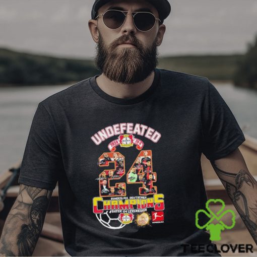 Official Undefeated Bayer Leverkusen Bundesliga Champions 2023 2024 Shirt