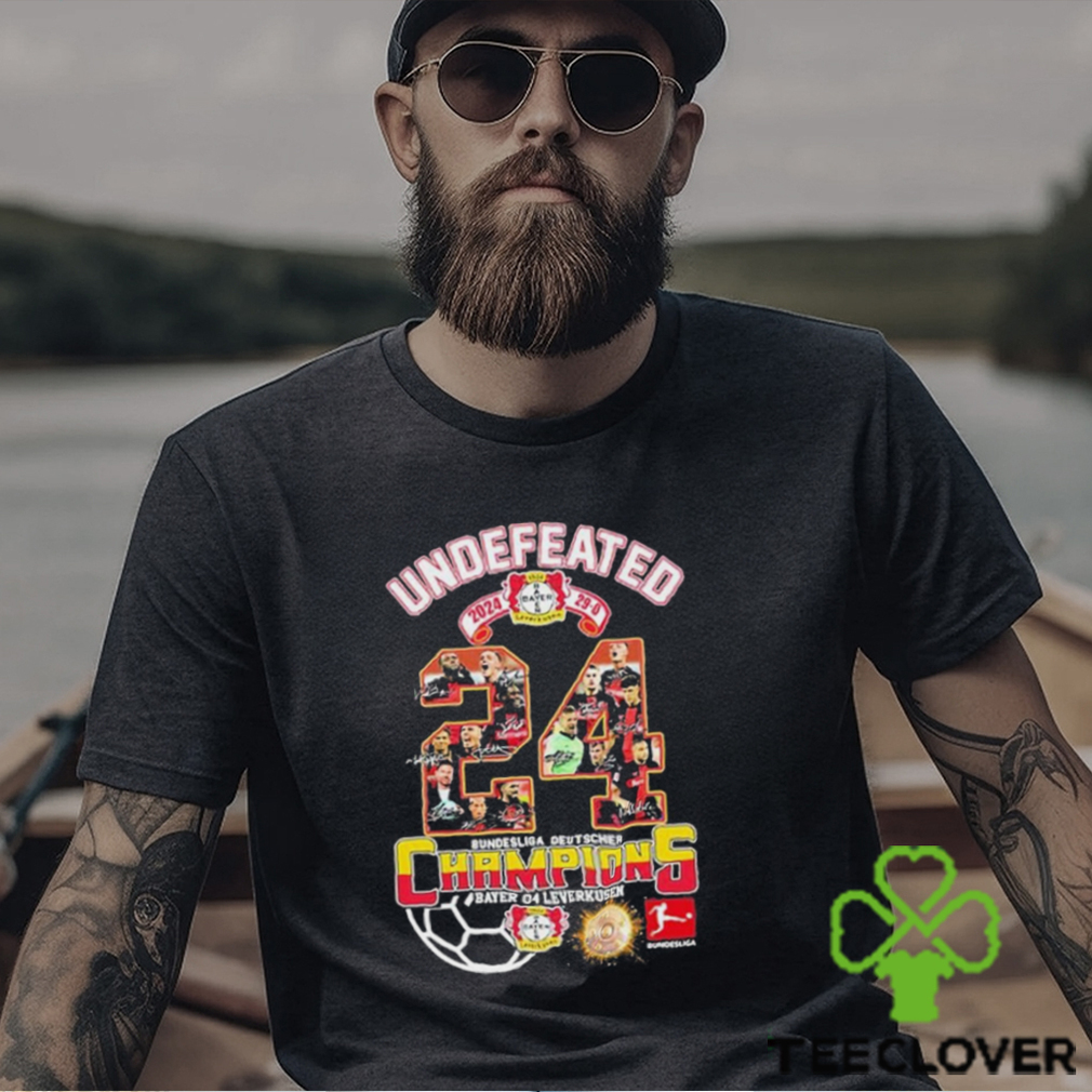 Official Undefeated Bayer Leverkusen Bundesliga Champions 2023 2024 Shirt Official Undefeated Bayer Leverkusen Bundesliga Champions 2023 2024 Shirt