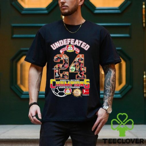 Official Undefeated Bayer Leverkusen Bundesliga Champions 2023 2024 Shirt