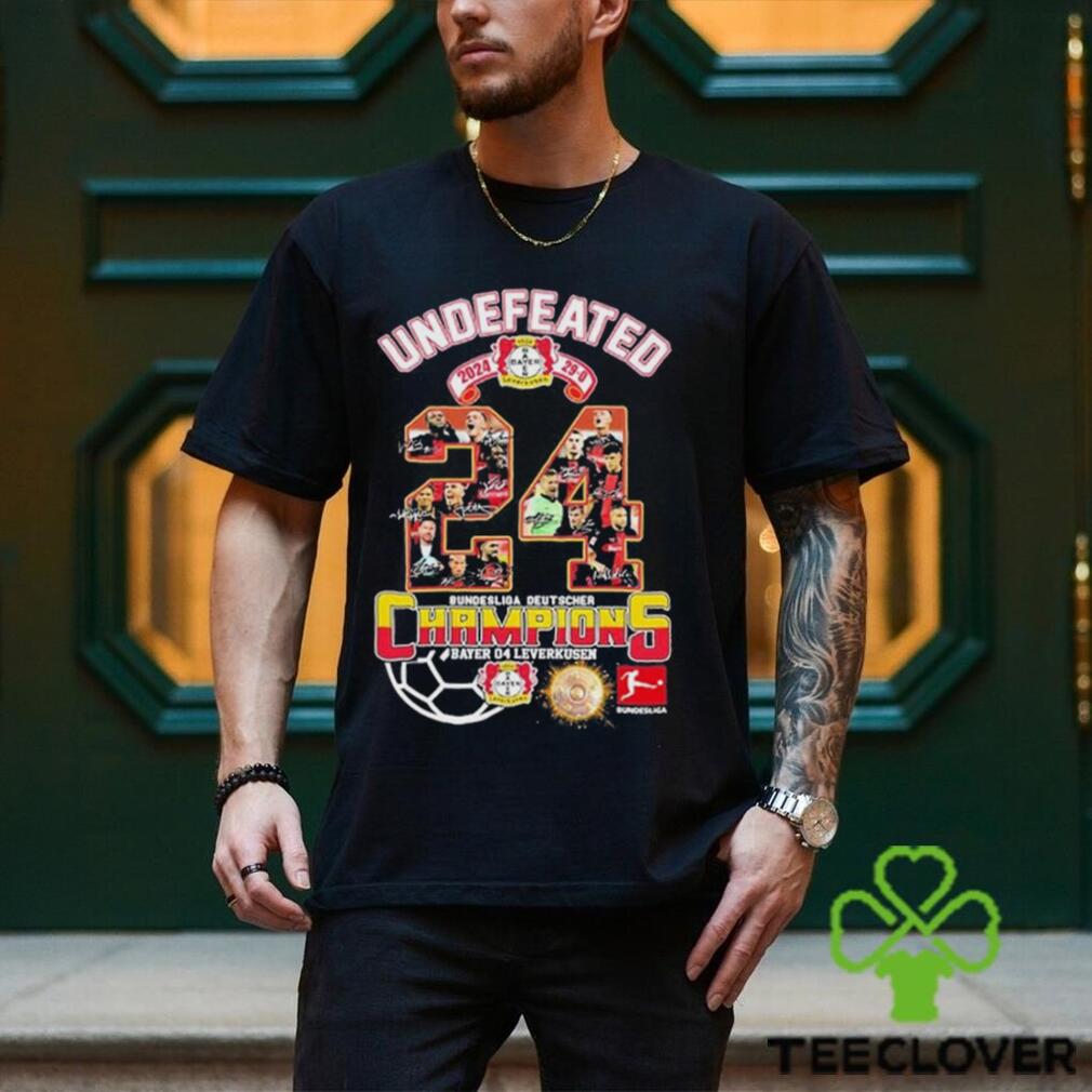 Official Undefeated Bayer Leverkusen Bundesliga Champions 2023 2024 Shirt Official Undefeated Bayer Leverkusen Bundesliga Champions 2023 2024 Shirt