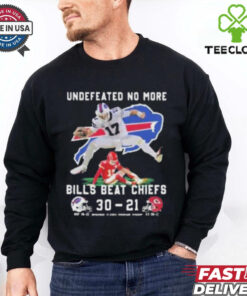 Official Undefeated No More Bills Beat Chiefs 30 21 shirt