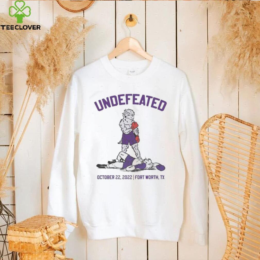 Official Undefeated October 22 2022 Fort Worth TX shirt Official Undefeated October 22 2022 Fort Worth TX shirt