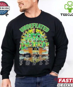 Official Undefeated Oregon Ducks Players Signatures shirt