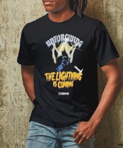 Official Unforgiving The Lightning Is Coming T Shirt