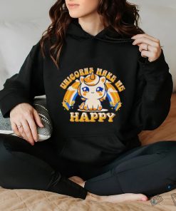 Official Unicorns Make Me Happy Shirt