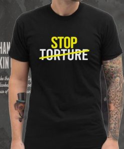 Official United Nations Stop Torture Shirt