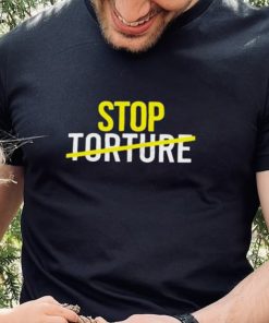 Official United Nations Stop Torture Shirt 3 Official United Nations Stop Torture Shirt