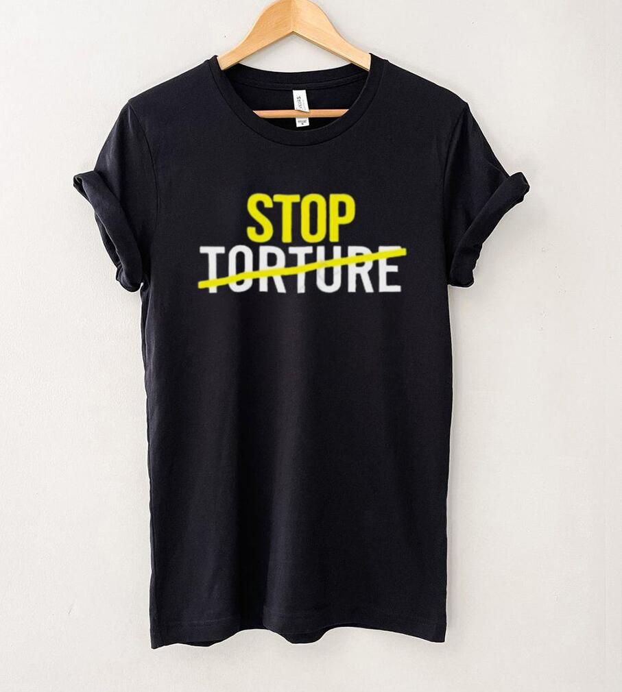 Official United Nations Stop Torture Shirt Official United Nations Stop Torture Shirt