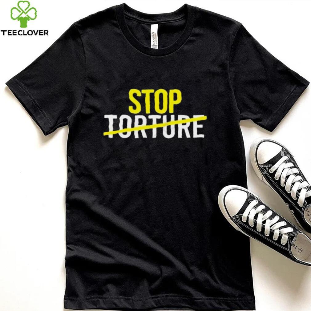 Official United Nations Stop Torture Shirt Official United Nations Stop Torture Shirt
