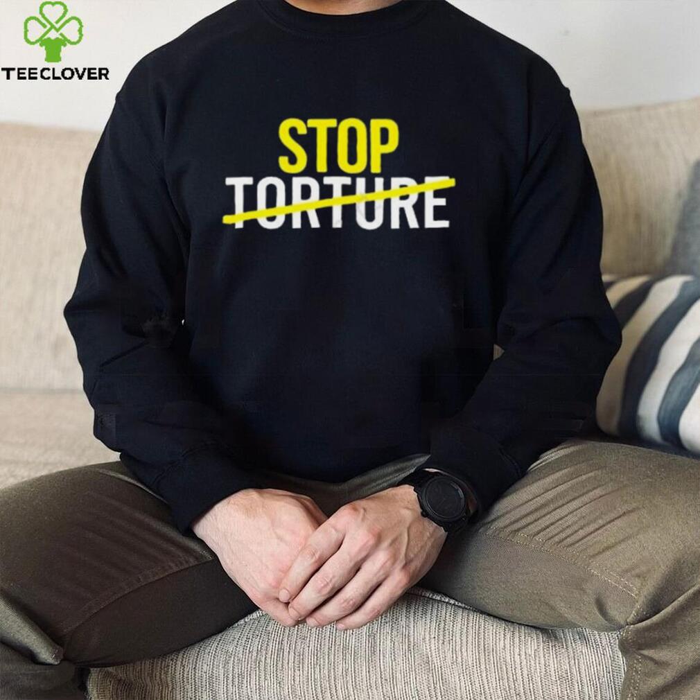 Official United Nations Stop Torture Shirt Official United Nations Stop Torture Shirt