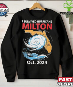 Official United State I Survived Hurricane Milton Oct 2024 Graphic t hoodie, sweater, longsleeve, shirt v-neck, t-shirt