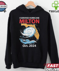 Official United State I Survived Hurricane Milton Oct 2024 Graphic t hoodie, sweater, longsleeve, shirt v-neck, t-shirt