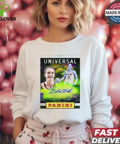 Official Universal Panini Origins Caitlin Clark Indiana Fever Signature poster t shirt