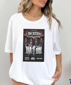 Official Upon A Burning Body The Low Riders & Stage Divers Tour Poster shirt