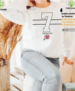 Official Utah Football Cameron Rising 7 t shirt 2 Official Utah Football Cameron Rising 7 t shirt