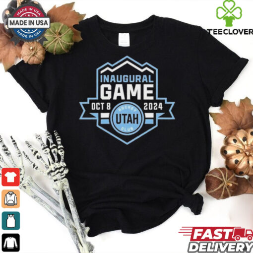 Official Utah Hockey 2024 Inaugural Game October 8, 2024 hoodie, sweater, longsleeve, shirt v-neck, t-shirt