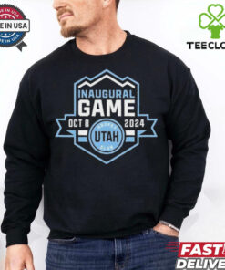 Official Utah Hockey 2024 Inaugural Game October 8, 2024 hoodie, sweater, longsleeve, shirt v-neck, t-shirt