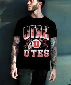 Official Utah Utes Logo Lightning Shirt