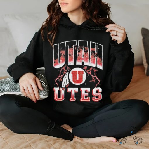 Official Utah Utes Logo Lightning Shirt