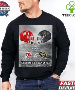 Official Utah Utes Vs Colorado Buffaloes Fox Big Noon Kickoff Saturday 11.16 Poster t shirt