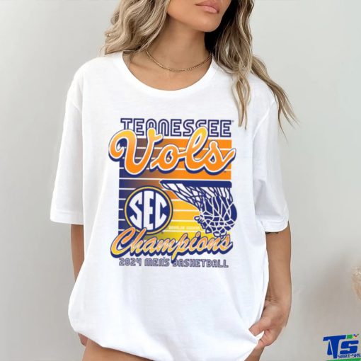 Official Utvolshop Basketball 2024 Sec Champs Throwback Tee Shirts