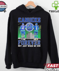 Official Vancouver Canucks Forever Not Just When We Win shirt
