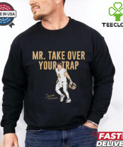 Official Vanderbilt Commodores Football Diego Pavia Mr. Take Over Your Trap t shirt