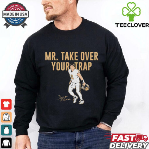 Official Vanderbilt Commodores Football Diego Pavia Mr. Take Over Your Trap t shirt