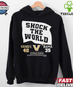 Official Vandy 40 35 Bama Vanderbilt Commodores Shock The World 2024 Shirt