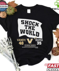 Official Vandy 40 35 Bama Vanderbilt Commodores Shock The World 2024 Shirt