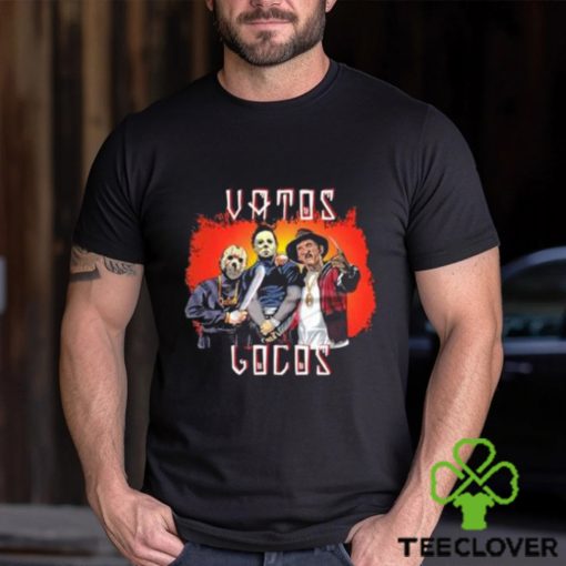 Official Vatos Locos Halloween Horror Jason Freddy Krueger Michael Myers Shirt