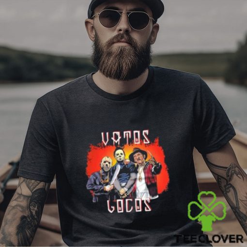 Official Vatos Locos Halloween Horror Jason Freddy Krueger Michael Myers Shirt