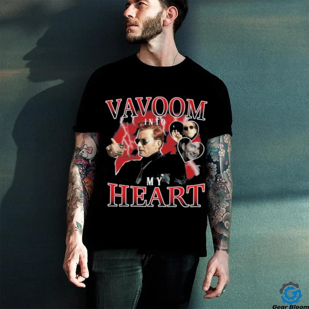 Official Vavoom Into My Heart Tee Shirt Official Vavoom Into My Heart Tee Shirt