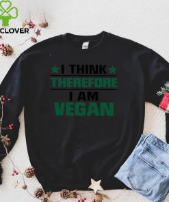Official Vegan I Think Therefore I Am Vegan T shirthoodie, sweater shirt