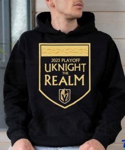 Official Vegas Golden Knights Uknight The Realm Slogan Shirt