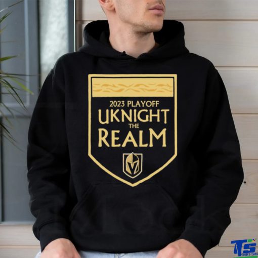 Official Vegas Golden Knights Uknight The Realm Slogan Shirt