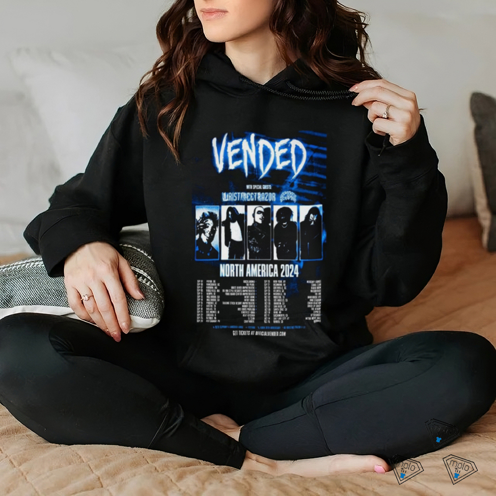 Official Vended North America 2024 Poster t shirt Official Vended North America 2024 Poster t shirt