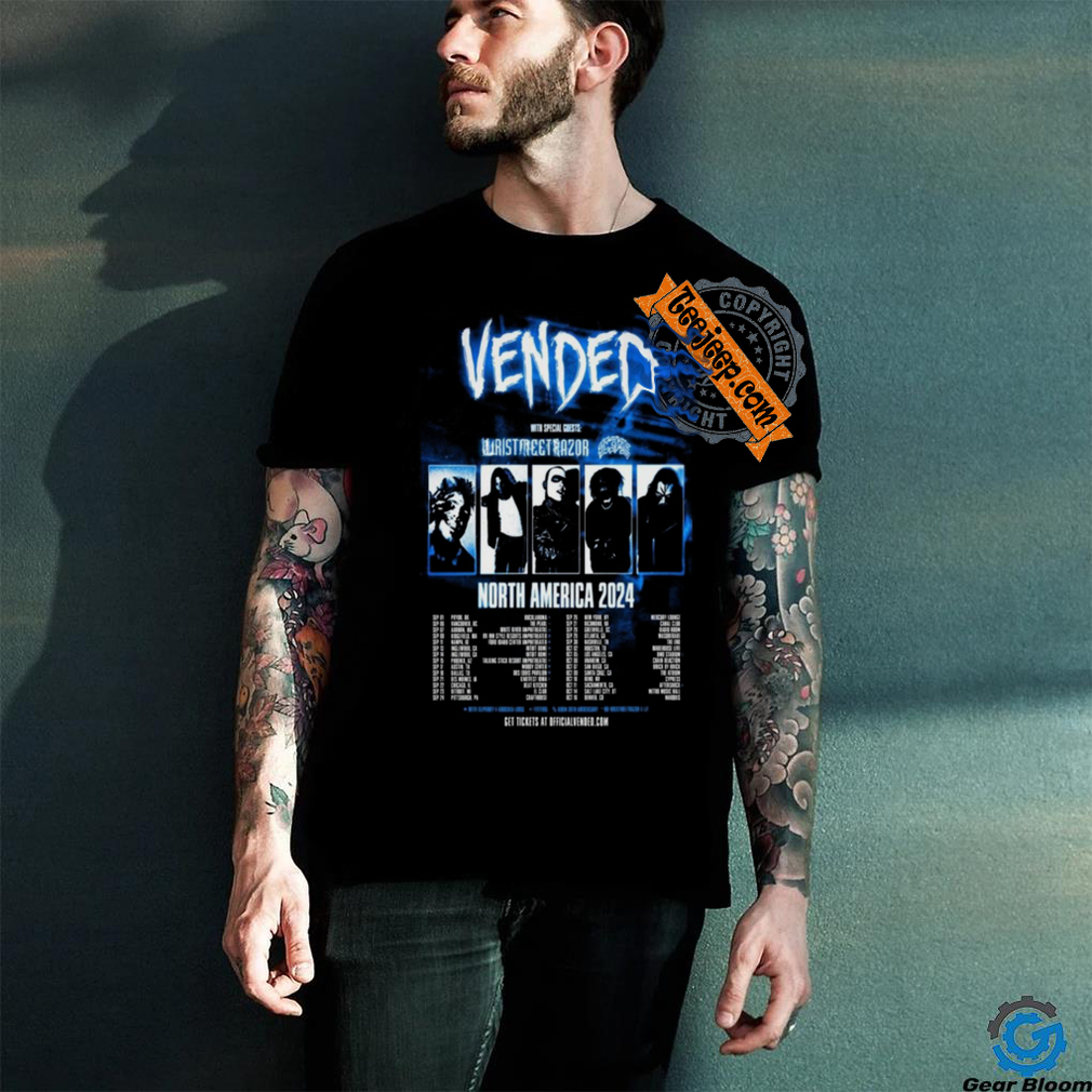 Official Vended North America 2024 Poster t shirt Official Vended North America 2024 Poster t shirt