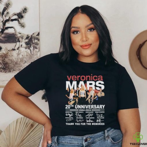 Official Veronica Mars 20th Anniversary 2004 2024 Thank You For The Memories T Shirt
