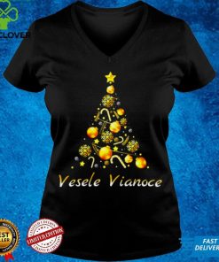 Official Vesele Vianoce Slovak Merry Christmas Tree Slovakian Shirt hoodie, sweater shirt