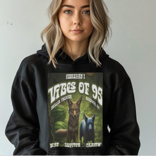 Official Vibes Of ’95 Miller Theater in Augusta GA February 1 2025 Poster Unisex T Shirt