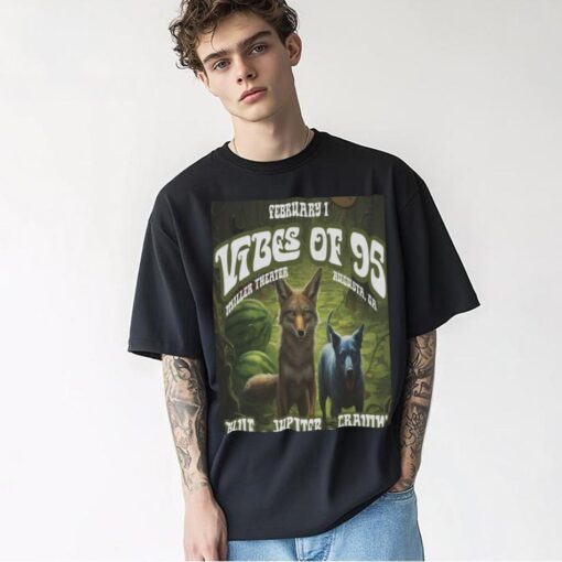 Official Vibes Of ’95 Miller Theater in Augusta GA February 1 2025 Poster Unisex T Shirt