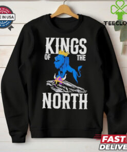 Official Viking Victory Kings of the North Detroit Lion Shirt