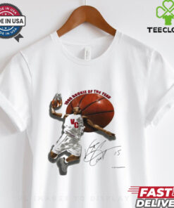 Official Vince Carter Toronto Raptors NBA 1999 Rookie Of The Year Signature t shirt