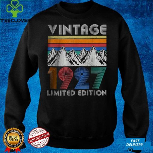 Official Vintage 1927 Limited Edition hoodie, sweater, longsleeve, shirt v-neck, t-shirt hoodie, sweater Shirt