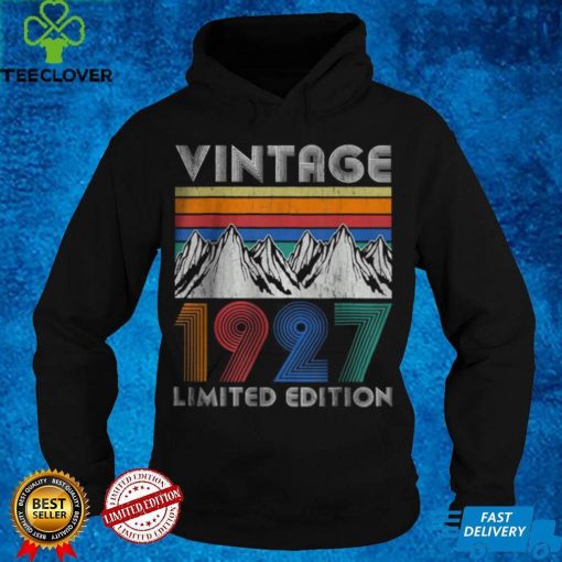 Official Vintage 1927 Limited Edition hoodie, sweater, longsleeve, shirt v-neck, t-shirt hoodie, sweater Shirt