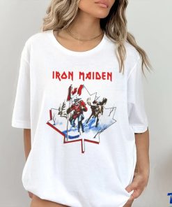 Official Vintage 1984 Iron Maiden Canadian Slavery Tour T shirt