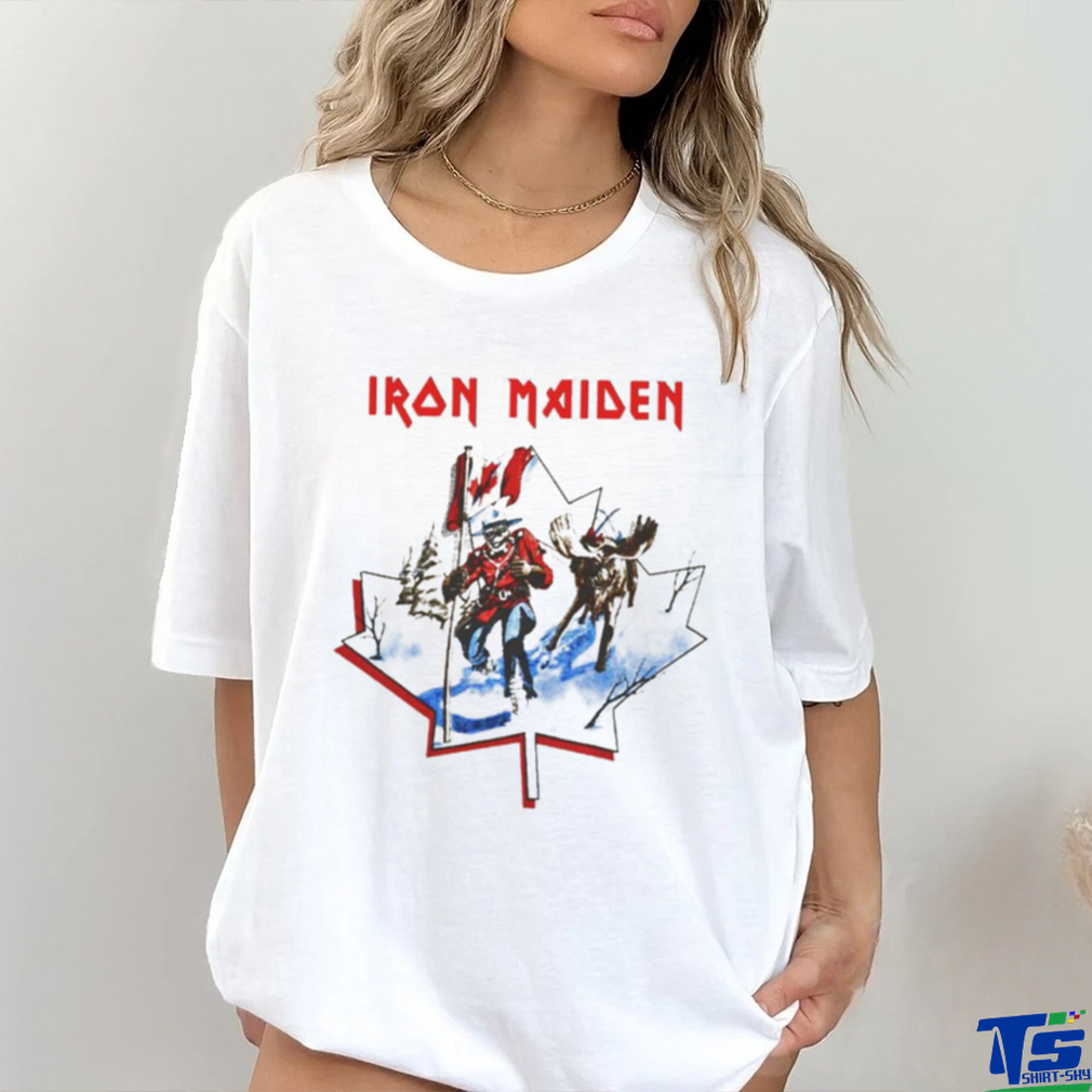 Official Vintage 1984 Iron Maiden Canadian Slavery Tour T shirt Official Vintage 1984 Iron Maiden Canadian Slavery Tour T shirt