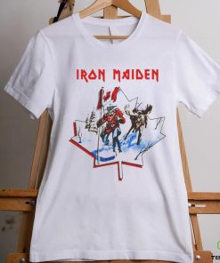 Official Vintage 1984 Iron Maiden Canadian Slavery Tour T shirt